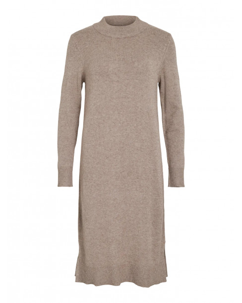 VILA VIRIL CREW NECK L/S DRESS