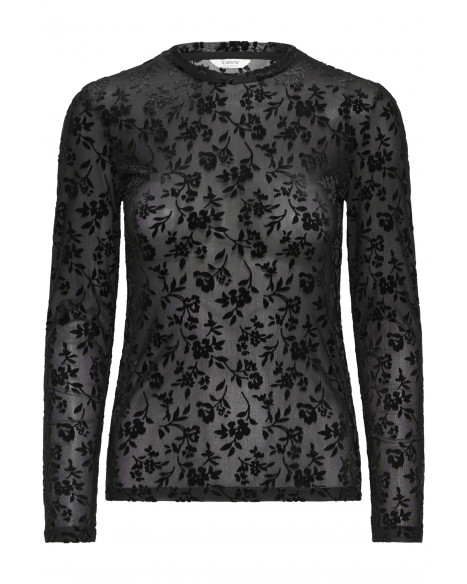 B.YOUNG BYSHIRLEY TOP - TRUE BLACK