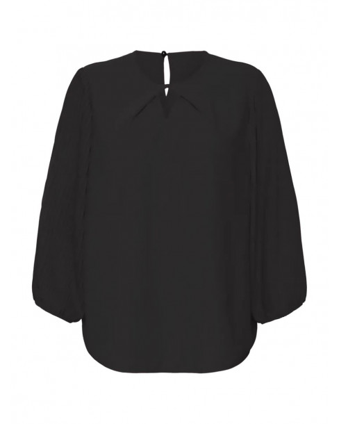 SIGNATURE BLOUSE - BLACK 2