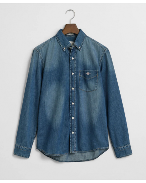 GANT M REG DENIM SHIRT -...