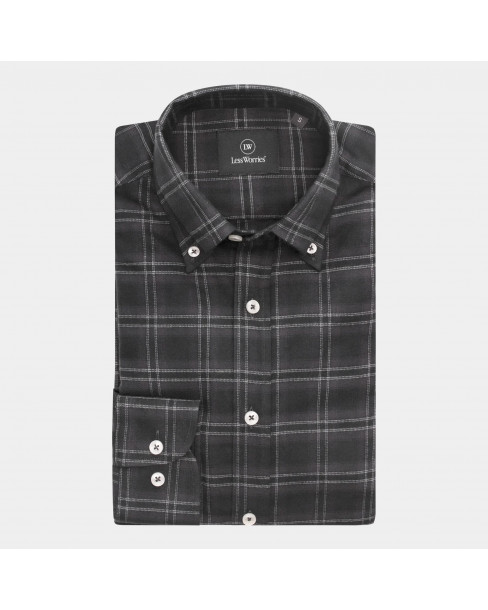 LESS WORRIES FLANNEL SHIRT...