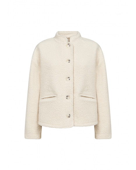 SOYA CONCEPT  SC-SHAIMA 1 JACKET-J - CREAM