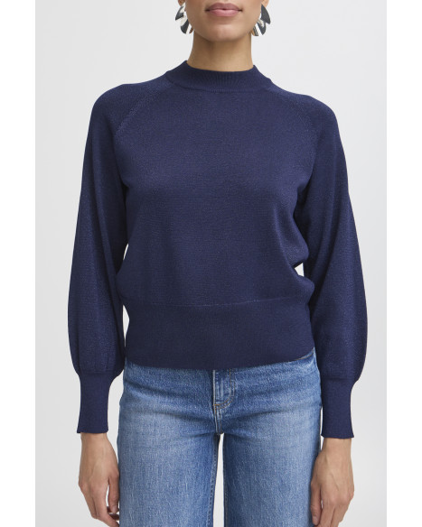 B.YOUNG BYMOPPE JUMPER - EVENING BLUE