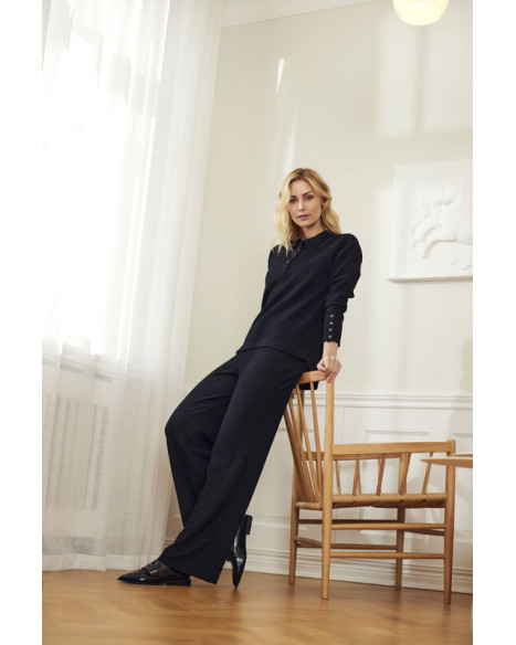 BRANDTEX PANTS - BLACK