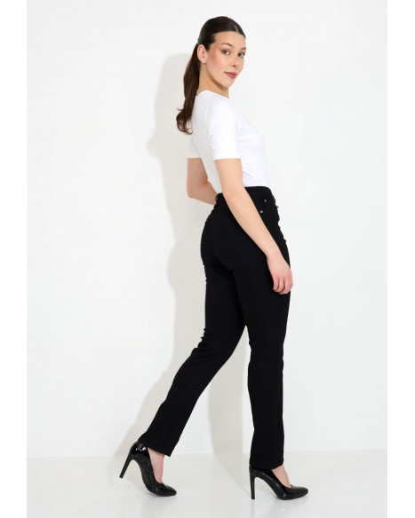 MINGEL VERA DENIM  - BLACK