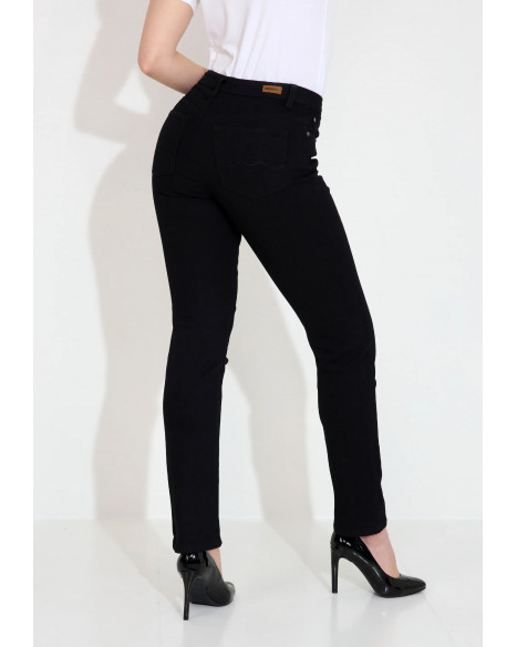 MINGEL VERA DENIM  - BLACK