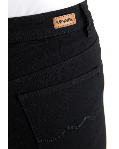 MINGEL VERA DENIM  - BLACK