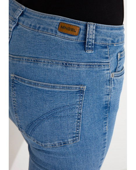 MINGEL HEIDI DENIM - LT INDIGO