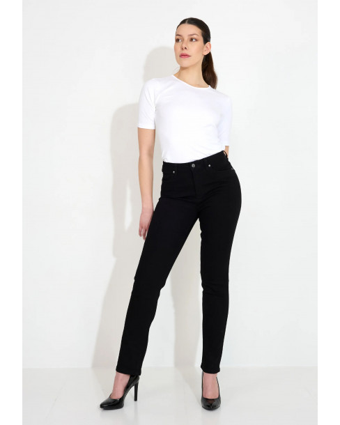 MINGEL HEIDI DENIM - BLACK