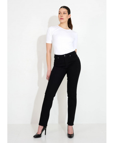 MINGEL HEIDI DENIM - BLACK