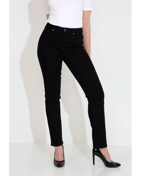 MINGEL HEIDI DENIM - BLACK