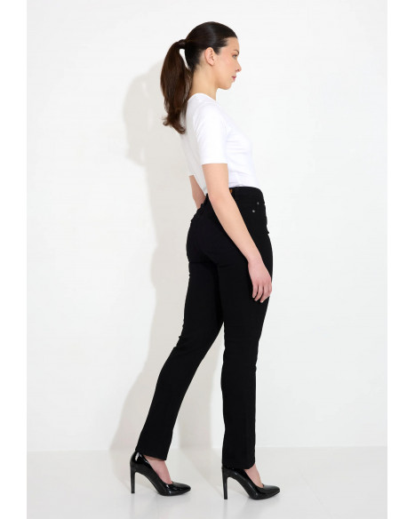 MINGEL HEIDI DENIM - BLACK