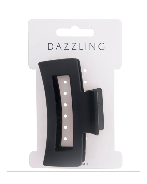 DAZZLING SQUARE HAIR CLIP -...