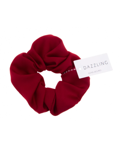 DAZZLING SCRUNCHIE - RED