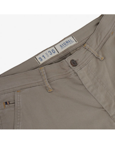 SIGNAL VICTORSI CHINO PANTS - WARM STONE