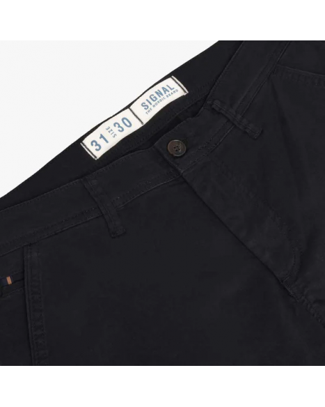 SIGNAL VICTORSI CHINO PANTS - BLACK