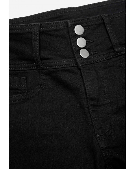 CELLBES JENNY BOOTCUT JEANS - BLACK/DENIM