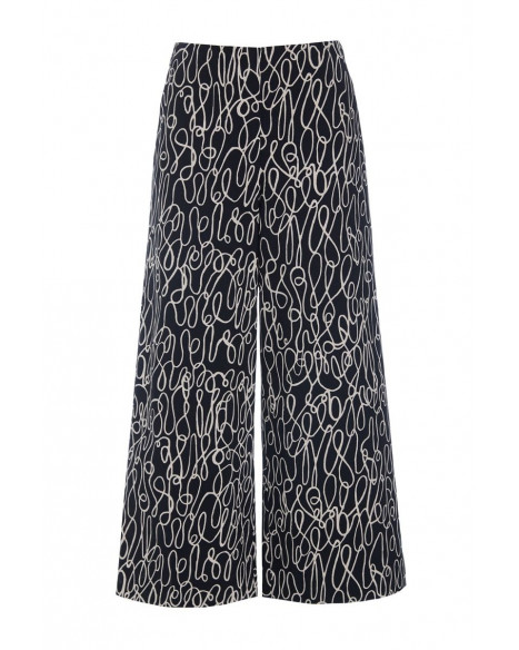 BITTE KAI RAND DOODLES WIDE PANTS - DOODLES