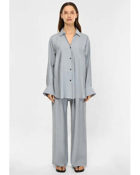 ELVINE MILENA W´S BLOUSE - STONE BLUE