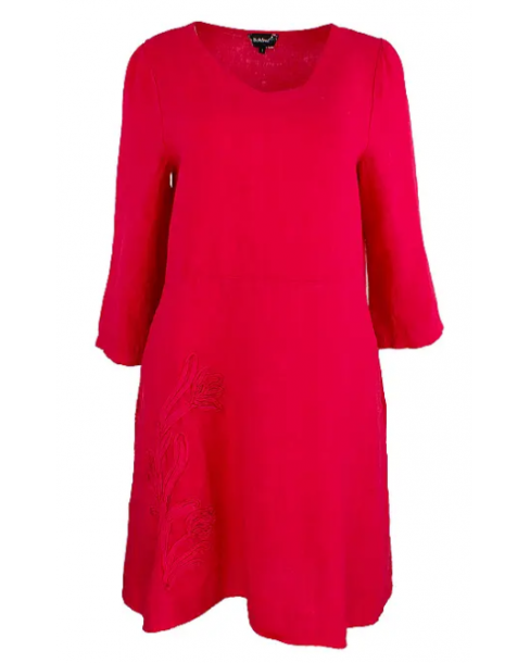 BOHÈME DRESS 3/4 EMBR 2