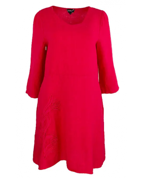 BOHÈME DRESS 3/4 EMBR