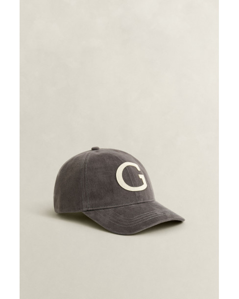 GANT M G BADGE CAP - STEEL...