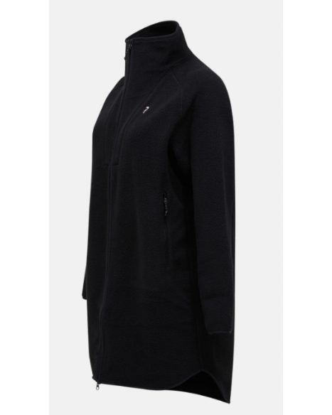 PEAK PERFORMANCE W NATURERUSH PILE LONG FZ - BLACK