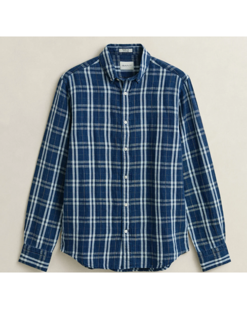 GANT M REG COTTON LINEN...