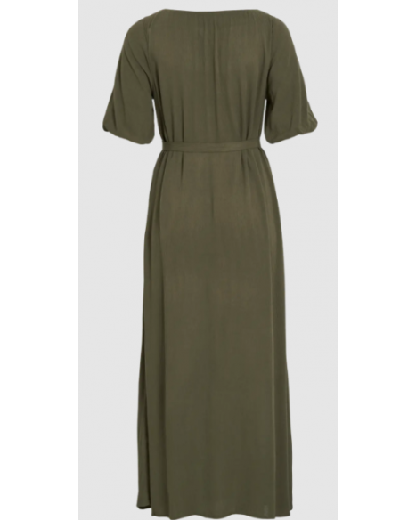 VILA VIPALIVA O-NECK 2/4 ANKLE DRESS