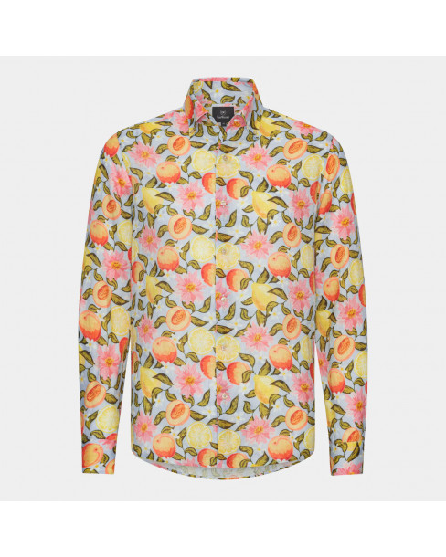 LESS WORRIES LINEN SHIRT...