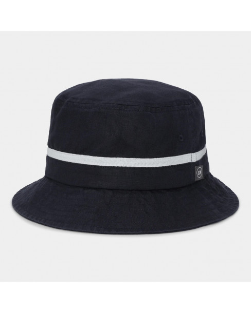 LESS WORRIES BUCKET HAT - NAVY