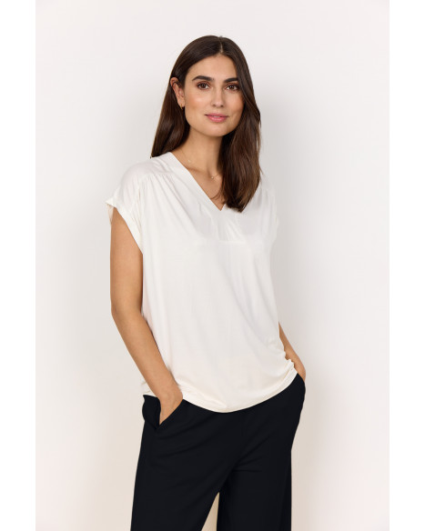 SOYA CONCEPT SC-MARICA 278 T-SHIRT JE - OFFWHITE