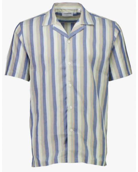 LINDBERGH MULTI STRIPED SHIRT S/S