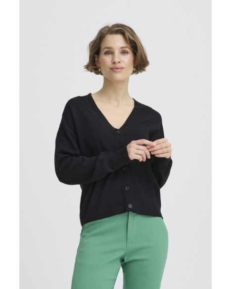 B.YOUNG BYMMORLA CARDIGAN - METEORITE