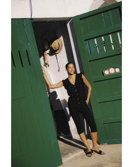 B.YOUNG BYDIXI CAPRI PANTS - BLACK