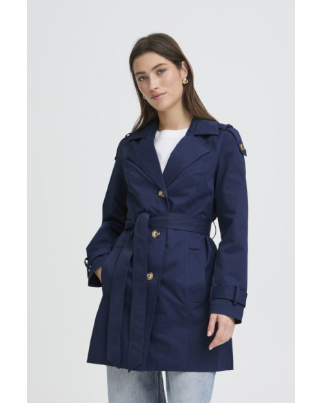 B.YOUNG BYAMONA CL TRENCH COAT  - COPENHAGEN NIGHT