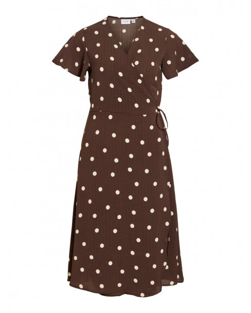VILA VILOVIE S/S WRAP MIDI...