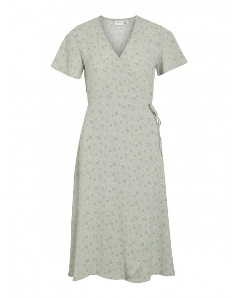 VILA VILOVIE S/S WRAP MIDI...