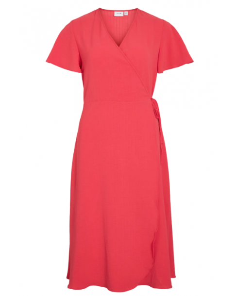 VILA VILOVIE S/S WRAP MIDI...