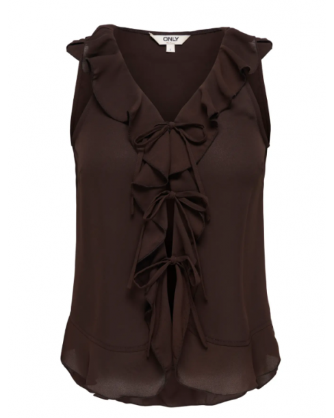 ONLY MONET FLOWY V-NECK...