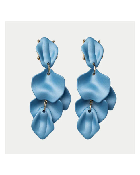 BOW19 LEAF EARRINGS MATT