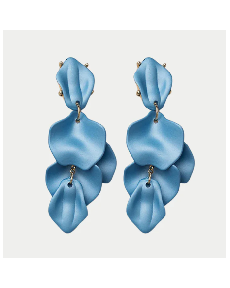BOW19 LEAF EARRINGS MATT