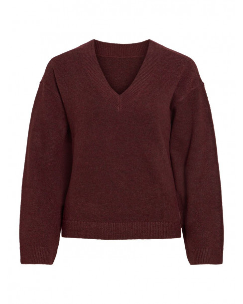 VILA VIGLA L/S REV V-NECK...