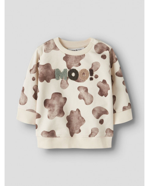 NAME IT NBMLARRY LS SWEAT BRU