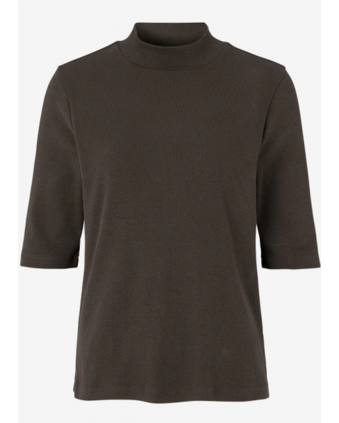 CELLBES SERENA SS RIB POLO TOP
