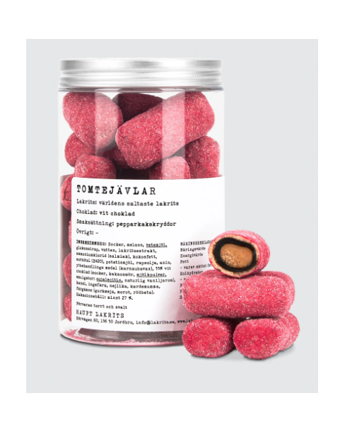 HAUPT LAKRITS TOMTEJÄVLAR!