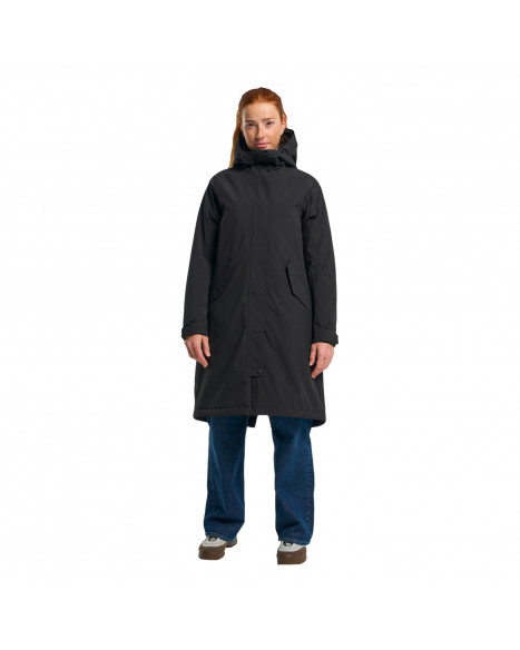 TENSON W TRUDY PARKA - BLACK