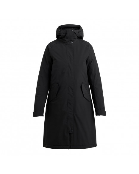 TENSON W TRUDY PARKA - BLACK