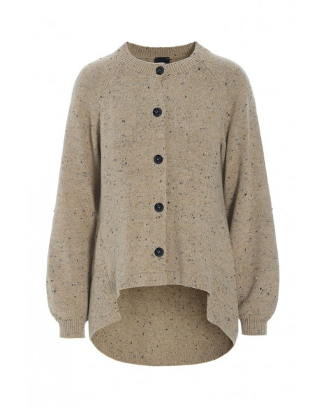 BITTE KAI RAND SHINABI CARDIGAN - STONE W SPRINKLES