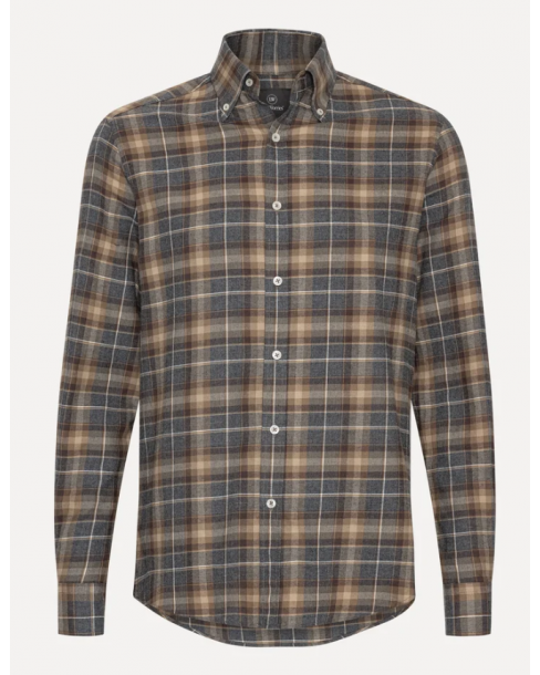 LESS WORRIES FLANNEL SHIRT-...